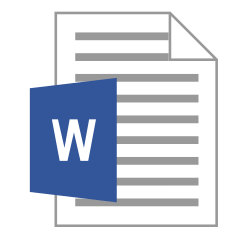 MS Word file